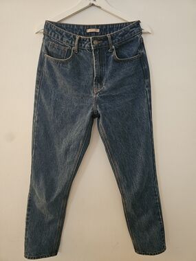 12 Stories Classic Women's Dark Blue Denim Jeans
